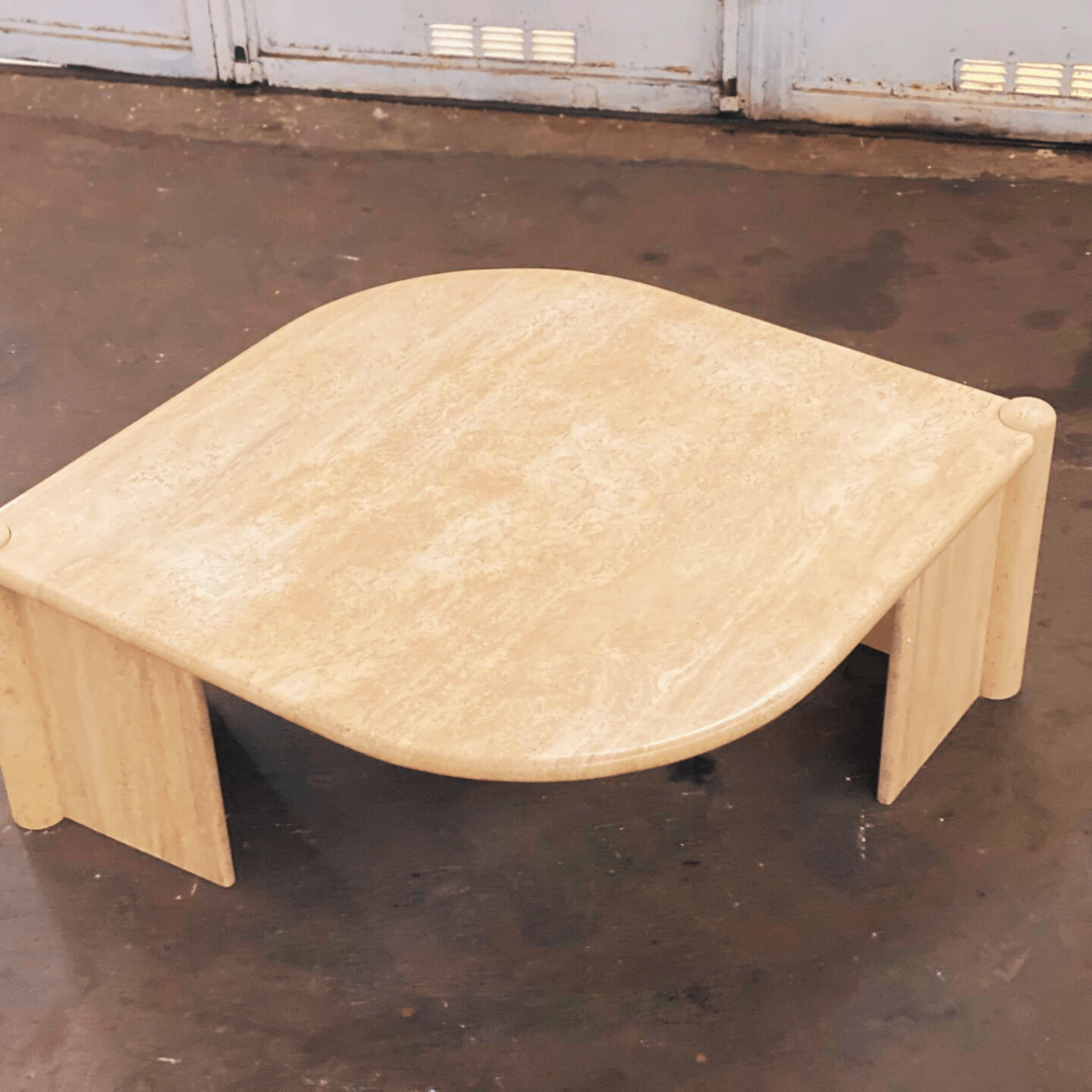 Table basse Grace en travertin