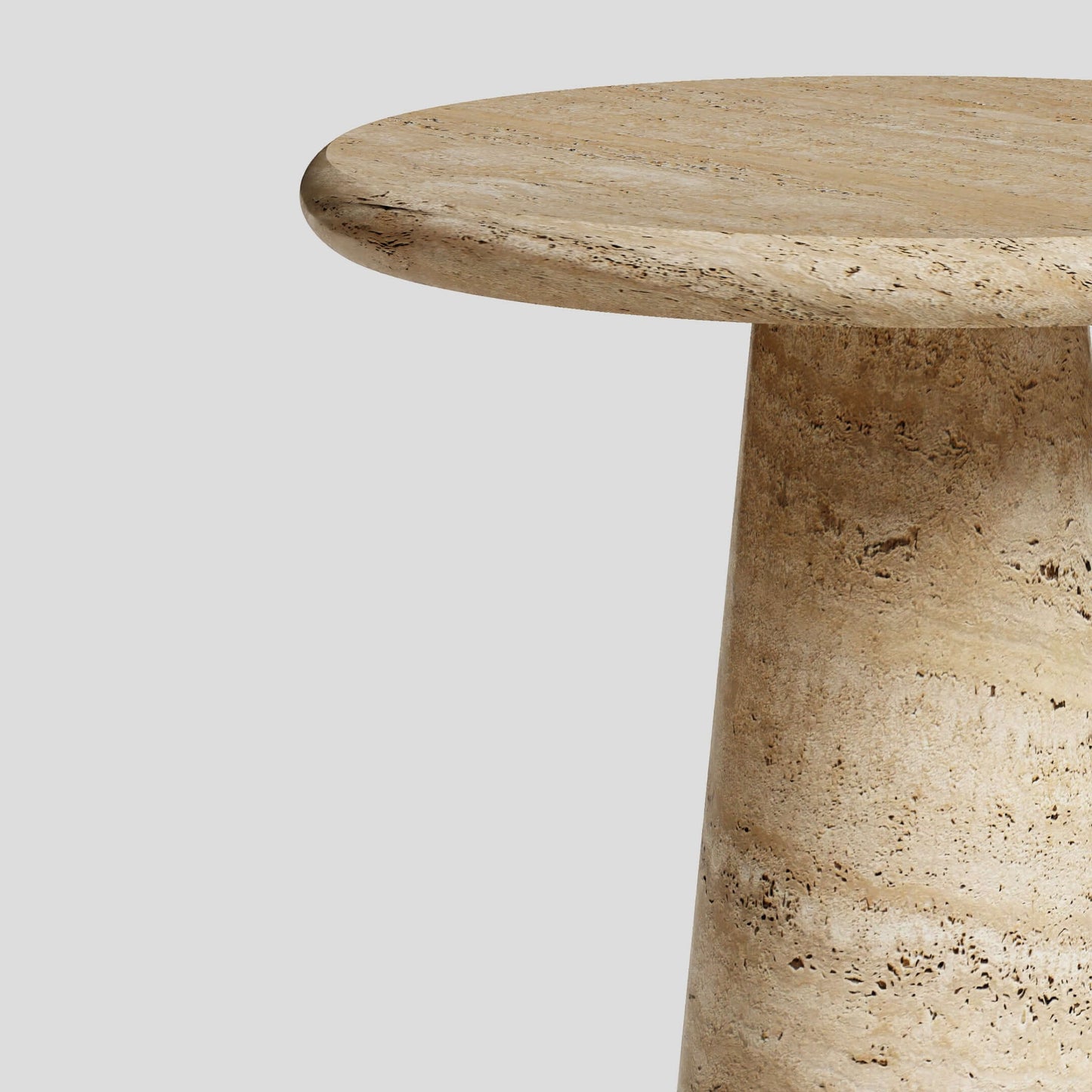 Table d'appoint colonne Tavolino Pietra